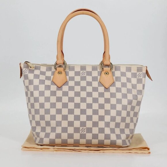 LOUIS VUITTON Damier Azur Saleya PM Tote Bag - Picture 10 of 16
